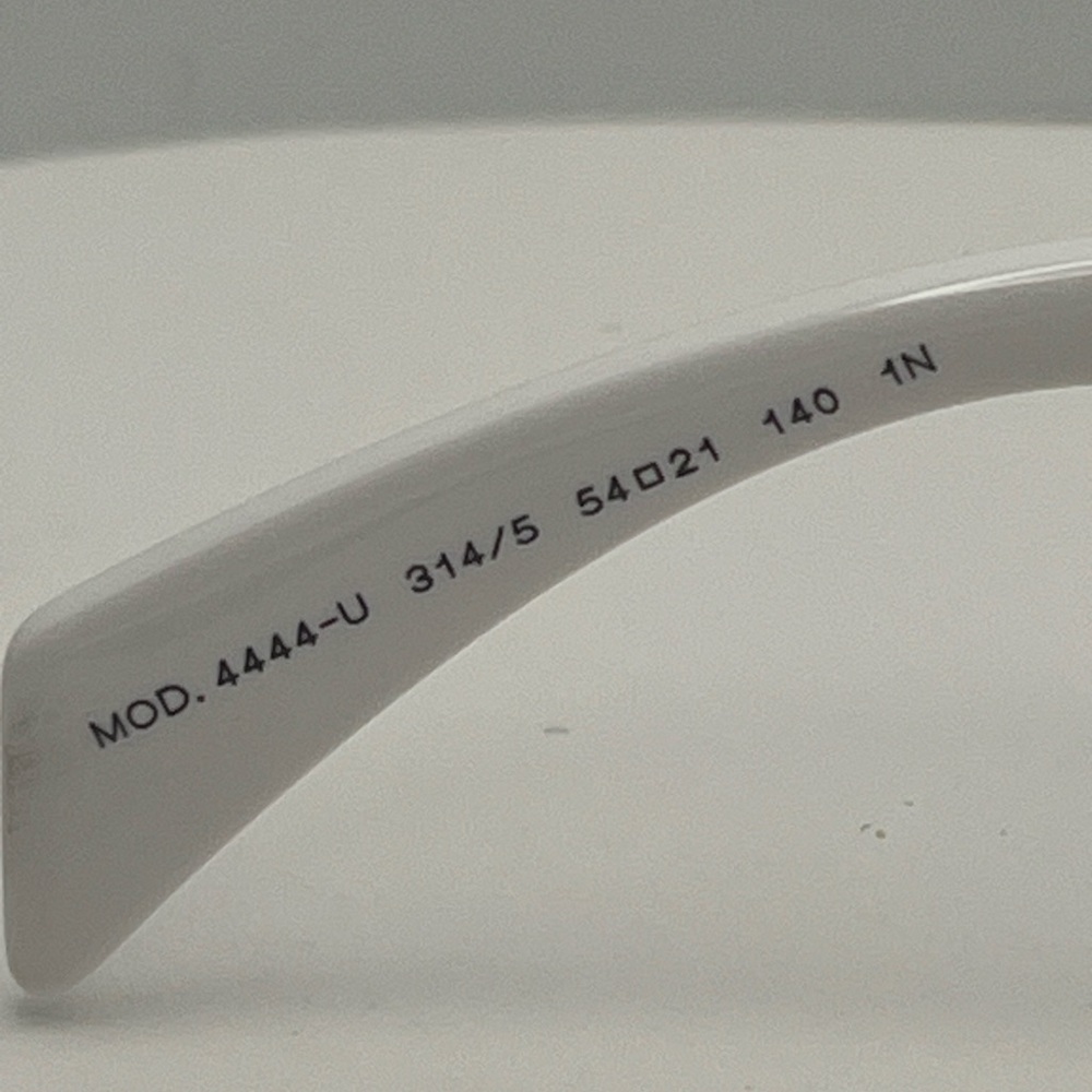 Versace White Sunglasses with Rose Lenses - Picture 6 of 6